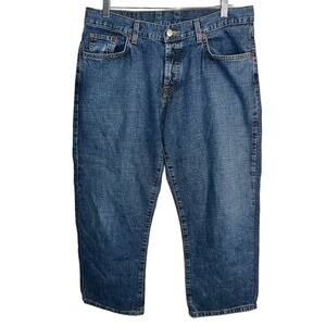 Lucky Brand Blue Cropped Jeans